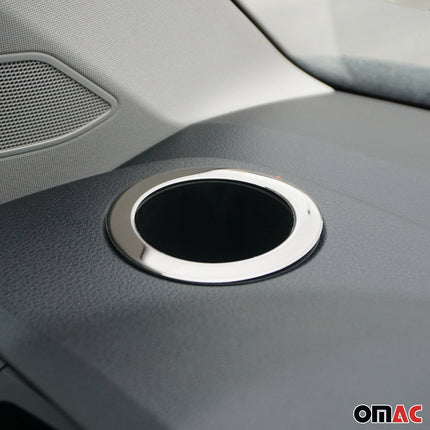 Getränkehalter Rahmen Cupholder für VW T6 T6.1 Transporter 2015-24 Chrom 2x