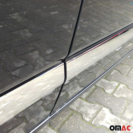 Seitentürleiste Türschutzleiste für VW Caravelle T5 2003-2015 Langer L2 Chrom 4x