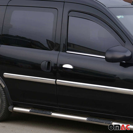 Chrom Türgriff Blende für Opel Combo C 2001-2013 Edelstahl 2tlg