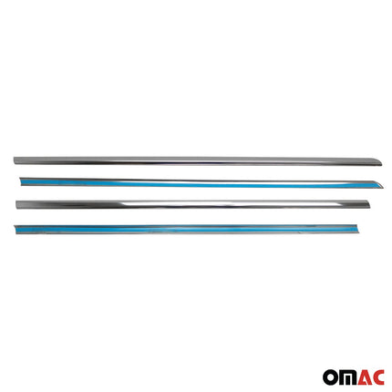 Fensterleisten Zierleisten für Opel Astra H Stufenheck 2009-2013 Edelstahl 4tlg
