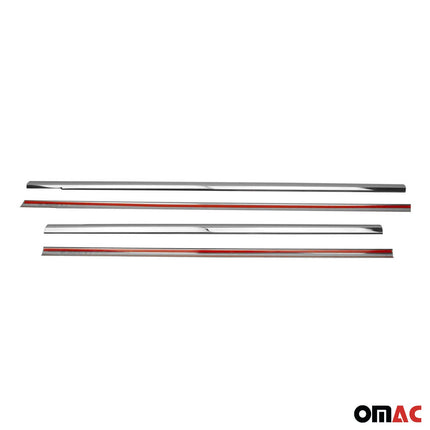 Fensterleisten Zierleisten für Ford Focus C-Max 2003-2010 Edelstahl Chrom 4tlg