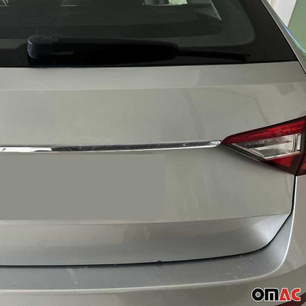 Kofferraumleiste Heckleiste für Skoda Superb Kombi 2015-2024 Edelstahl Chrom