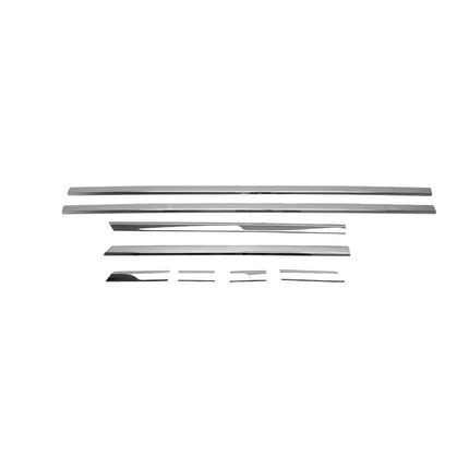 Seitentürleiste Türschutzleiste für VW Passat Variant B8 2015-2019 Edelstahl 8x