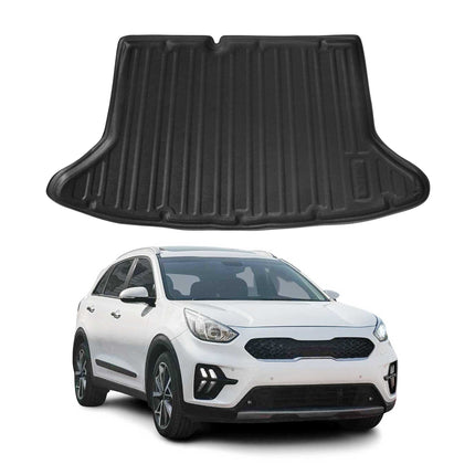 Kofferraumwanne Laderaumwanne für Kia Niro I 2017-2022 5tür Gummi TPE Schwarz