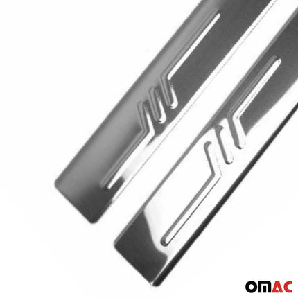 Einstiegsleisten Türschweller für BMW 3er E36 Coupe 1991-99 Edelstahl Chrom 2x