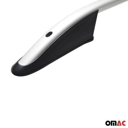 Dachreling + Dachträger für Opel Vivaro B 2014-2019 L2 Langer Alu Silber 5tlg