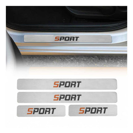 Einstiegsleisten Türschweller Sport für Ford Kuga III 2019-26 Edelstahl Chrom 4x