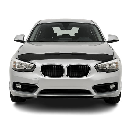 Haubenbra Steinschlagschutz für BMW 1er F20 F21 2011-2024 Schwarz Halb