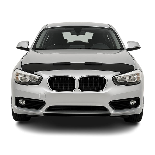 Haubenbra Steinschlagschutz für BMW 1er F20 F21 2011-2024 Schwarz Halb