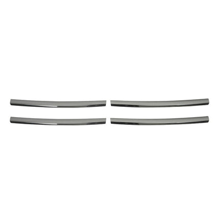 Kühlergrill Grillleisten für VW T6 Transporter 2015-19 Pre-FL Dunkel Chrom 4x