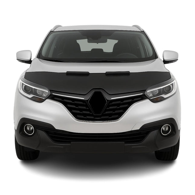 Haubenbra Steinschlagschutz Bonnet Bra für Renault Kadjar 2015-2022 Schwarz Halb