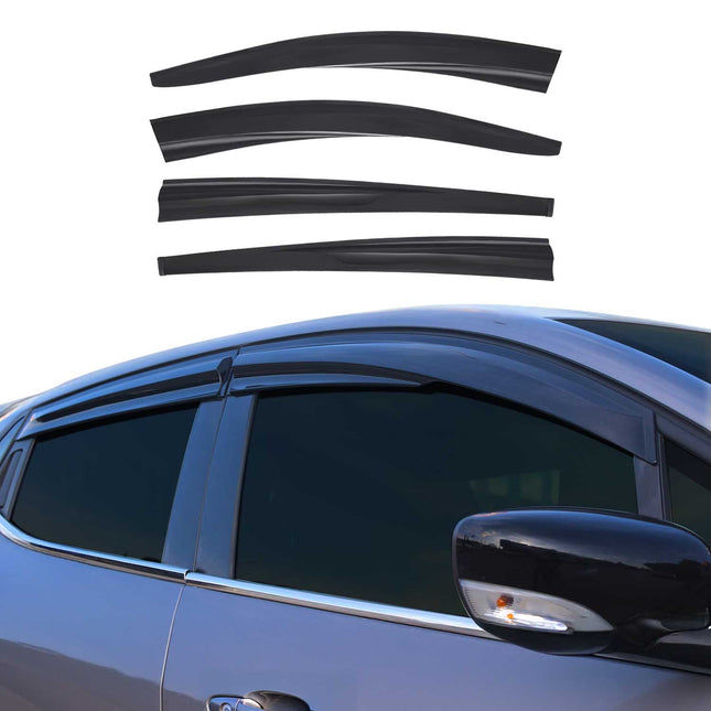 4x Windabweiser Regenabweiser für Dacia Sandero Schrägheck / Stepway 2012-2020