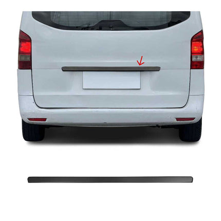 Heckklappe Kofferraumöffner Griff für Mercedes Vito W447 Edelstahl Dunkel 1tlg