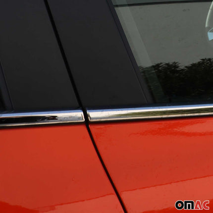 Fensterleisten Zierleisten für Renault Clio V 2019-2025 Edelstahl Chrom 12tlg