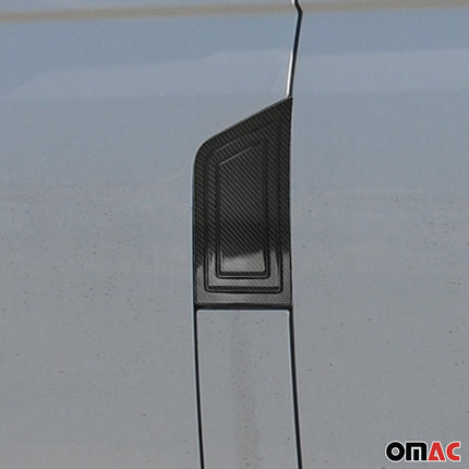 Tankdeckel Blenden Tankverschluss für VW Caravelle T5 2003-15 Kohlefaser Carbon