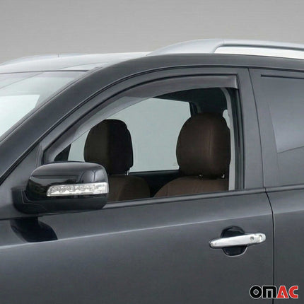 Windabweiser Regenabweiser für Kia Sorento 2009-2013 Dunkel Acryl 2tlg