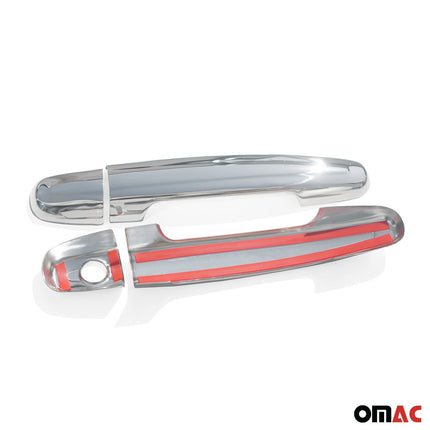 Chrom Türgriff Blende für Toyota Hilux VII 2005-2015 Edelstahl 4tlg