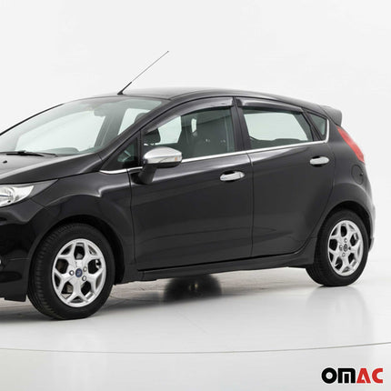 Fensterleisten Zierleisten für Ford Fiesta 2008-2019 Schrägheck Edelstahl 8tlg