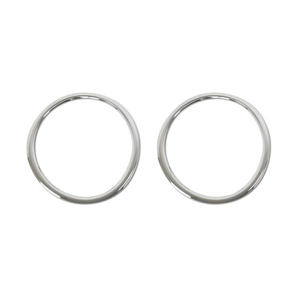 Schalterrahmen Blende für Smart ForTwo 451 2009-2014 Edelstahl Chrom 2tlg