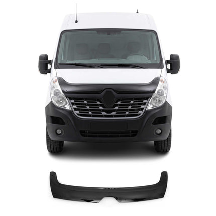 Motorhaube Deflektor Insektenschutz für Renault Master 2014-2020 Dunkel
