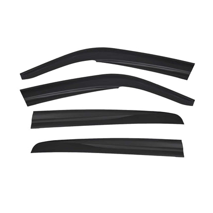 4x Windabweiser Regenabweiser für VW Golf 1991-1998 Schrägheck Kombi Dunkel