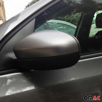 Spiegelkappen Spiegelabdeckung für VW Golf 2008-2012 Edelstahl Matt 2tlg