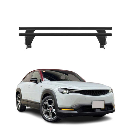 Menabo Dachträger Grundtäger für Mazda MX-30 2021-2026 50kg Alu Schwarz 2 tlg