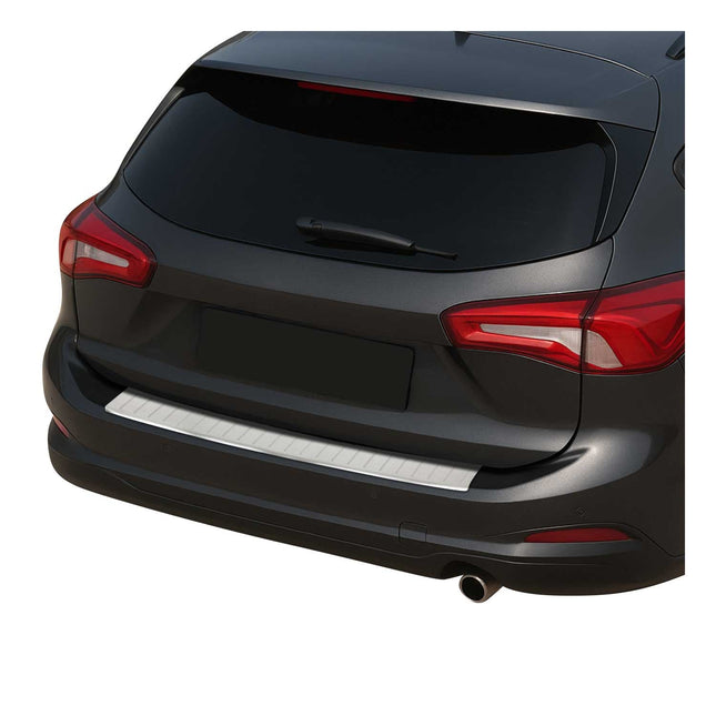 Ladekantenschutz Stoßstange für Ford Focus 4 Turnier 2018-2025 Chrom Gebürstet