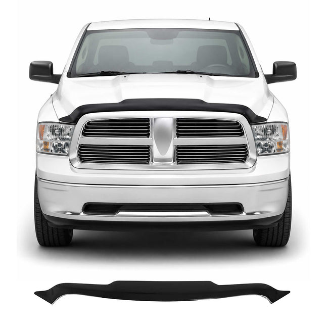 Motorhaube Deflektor Insektenschutz für Dodge RAM 1500 2009-2018 Dunkel