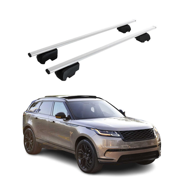 Dachträger Grundtäger für Land Rover Range Rover Velar 2017-2025 75kg Silber 2x