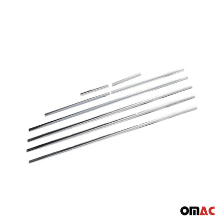 Fensterleisten Zierleisten für VW Touran 2003-2010 Edelstahl Chrom 8tlg