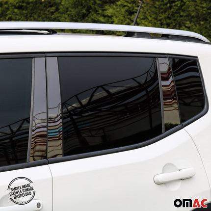 B-Säule Türsäulen Verkleidung für Land Rover Freelander 2006-2014 Chrom 6x
