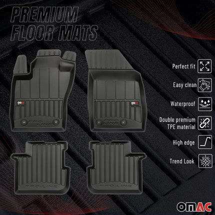 OMAC Gummi Fußmatten für Fiat Tipo Kombi 2015-2026 Premium TPE Automatten 4tlg