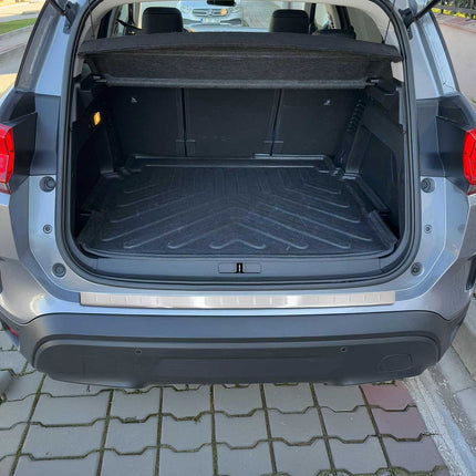 Ladekantenschutz Stoßstange für Citroen C5 Aircross 2018-25 Edelstahl gebürstet