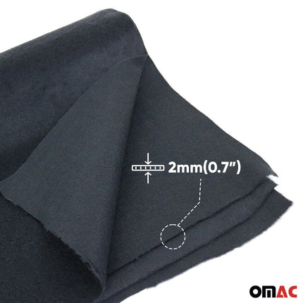 Autoteppich Innenraumverkleidung 2x1m für Auto Seitenwände Van Boot LKW Sub