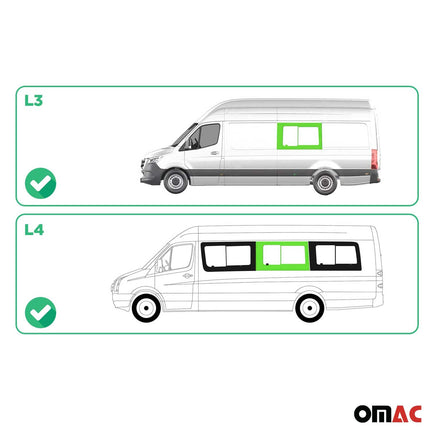 Seitenfenster Schiebefenster für Mercedes Sprinter W906 2006-2018 Links L3 L4