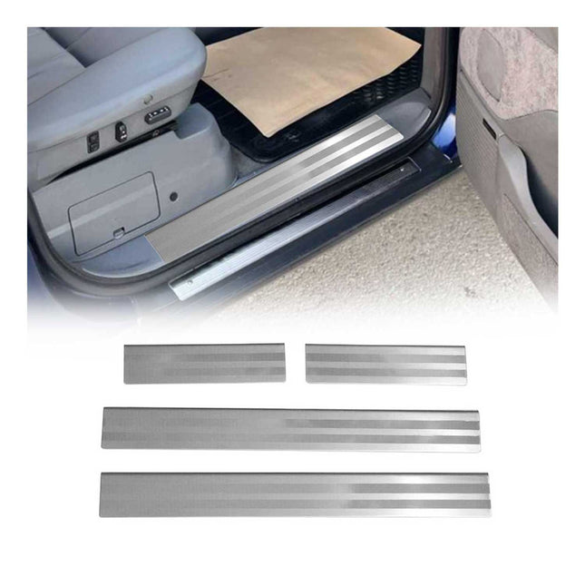 Einstiegsleisten Türschweller für Range Rover 1994-2002 Edelstahl Chrom 4tlg