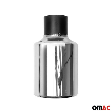 Auspuffblende Endrohr für Ford Fiesta 1989-2026 Edelstahl Chrom 60mm 1tlg