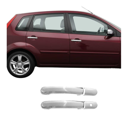 Chrom Türgriff Blende für Ford Fiesta 2001-2008 2-Tür Edelstahl 4tlg