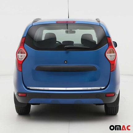 Kofferraumleiste Heckleiste für Dacia Lodgy 2012-2024 Untere Chrom Edelstahl