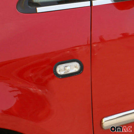 Blinkerrahmen Blinker Umrandung für VW Amarok 2010-2021 Echt Carbon Schwarz 2x