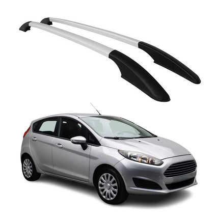 Aluminium Dachreling Relingträger für Renault Clio 2012-2019 Silber 2x