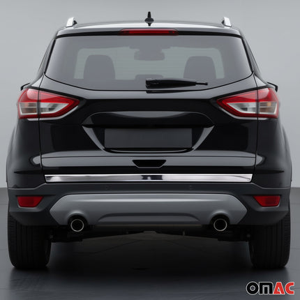 Kofferraumleiste Heckklappe Leiste für Ford Kuga II 2012-2019 Edelstahl Chrom
