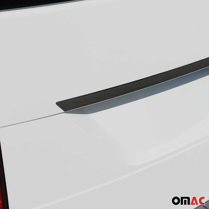 Heckklappe Kofferraumöffner Griff für VW Caddy 2015-2020 Edelstahl Dunkel 1tlg