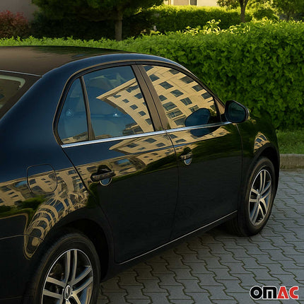 Fensterleisten Zierleisten für VW Jetta 2010-2018 Edelstahl Chrom 6tlg