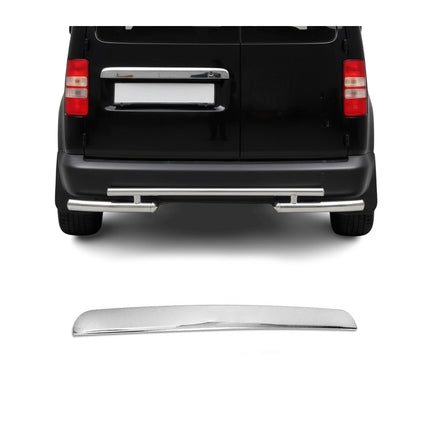 Kofferraumleiste Heckklappe Leiste für VW Caddy 2003-2010 Edelstahl Chrom 1tlg