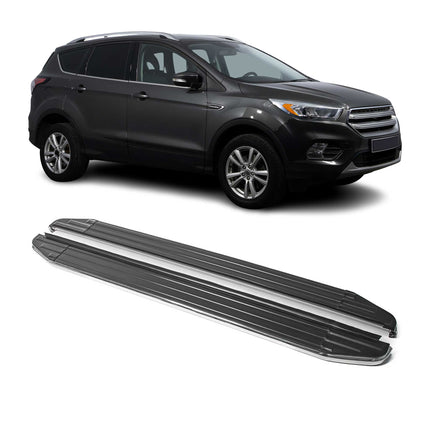 Trittbretter Seitenschweller für Ford Kuga II 2012-2019 ABE Aluminium 2x