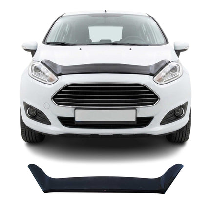 Motorhaube Deflektor Insekten Steinschlagschutz für Ford Fiesta 2013-2021 Dunkel