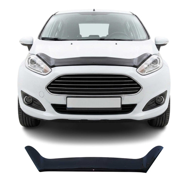 Motorhaube Deflektor Insekten Steinschlagschutz für Ford Fiesta 2013-2021 Dunkel