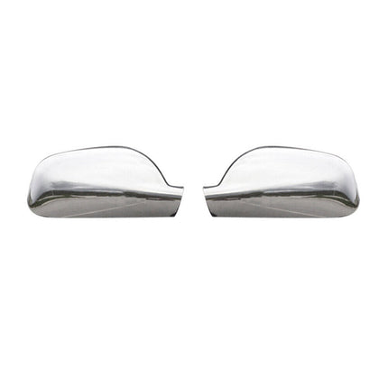 Spiegelkappen Spiegelabdeckung für Peugeot 407 2004-2010 Chrom ABS Silber 2tlg
